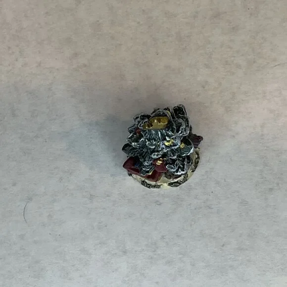 Novelino Pewter Gift Lot of 3 Christmas Church Santa Tree Figure Holiday 2.5" - Picture 11 of 16